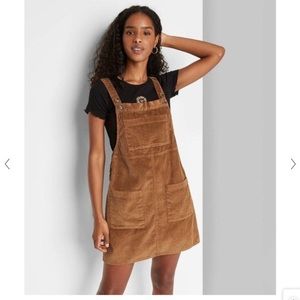 Wild fable Corduroy overall dress